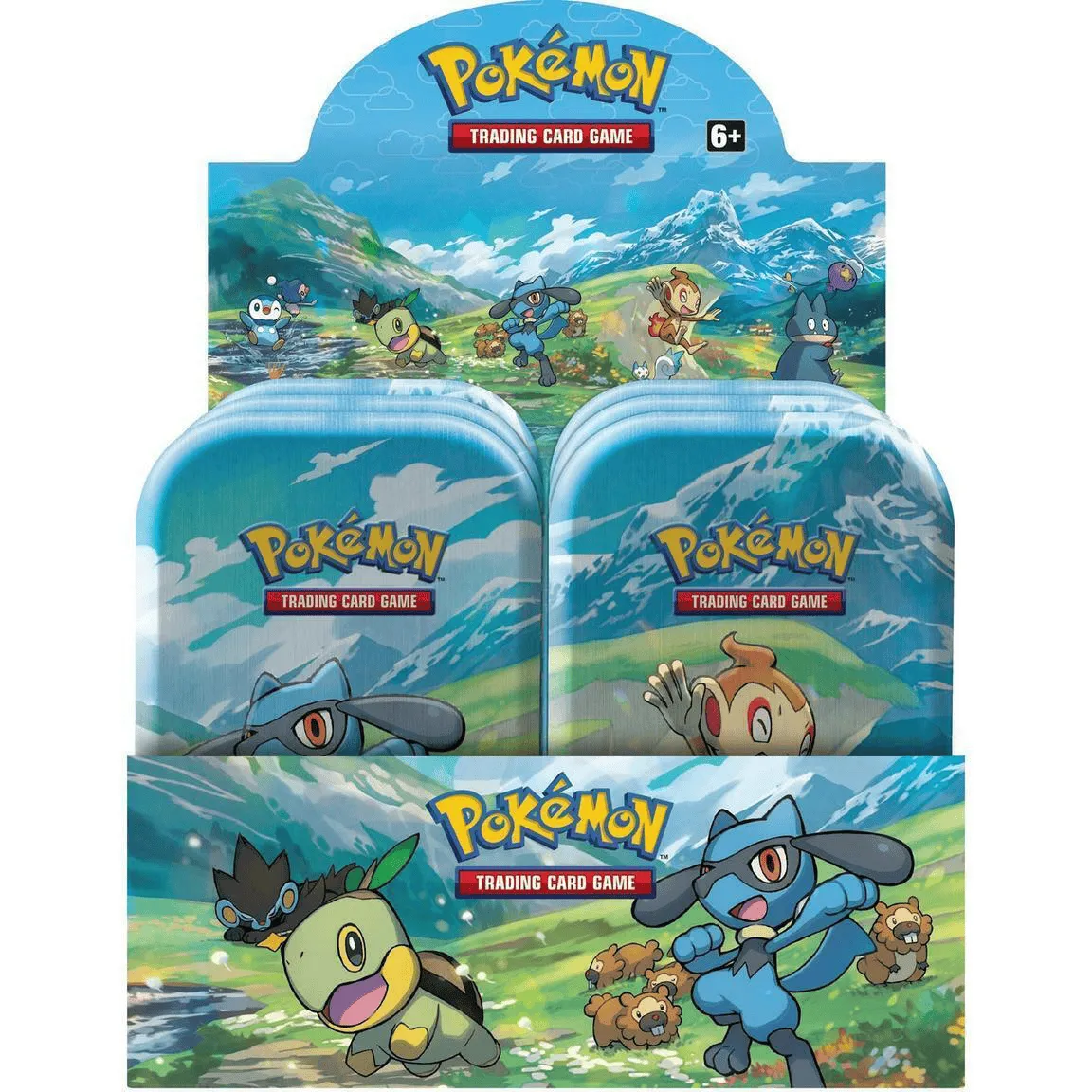 Pokemon TCG - Sword & Shield: Sinnoh Stars Mini Tin Display English - 10 Mini Tins